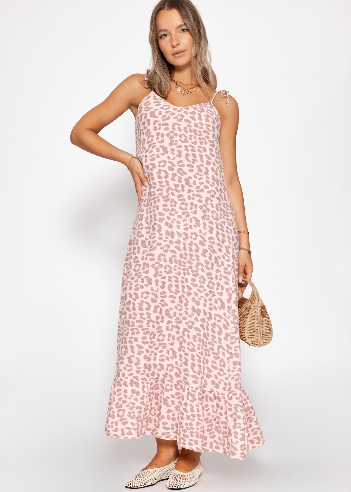 Sibylla™ | Leo-Print Sommerkleid