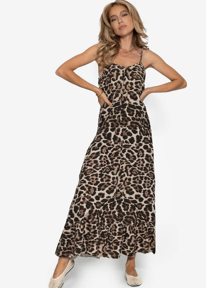 Sibylla™ | Leo-Print Sommerkleid