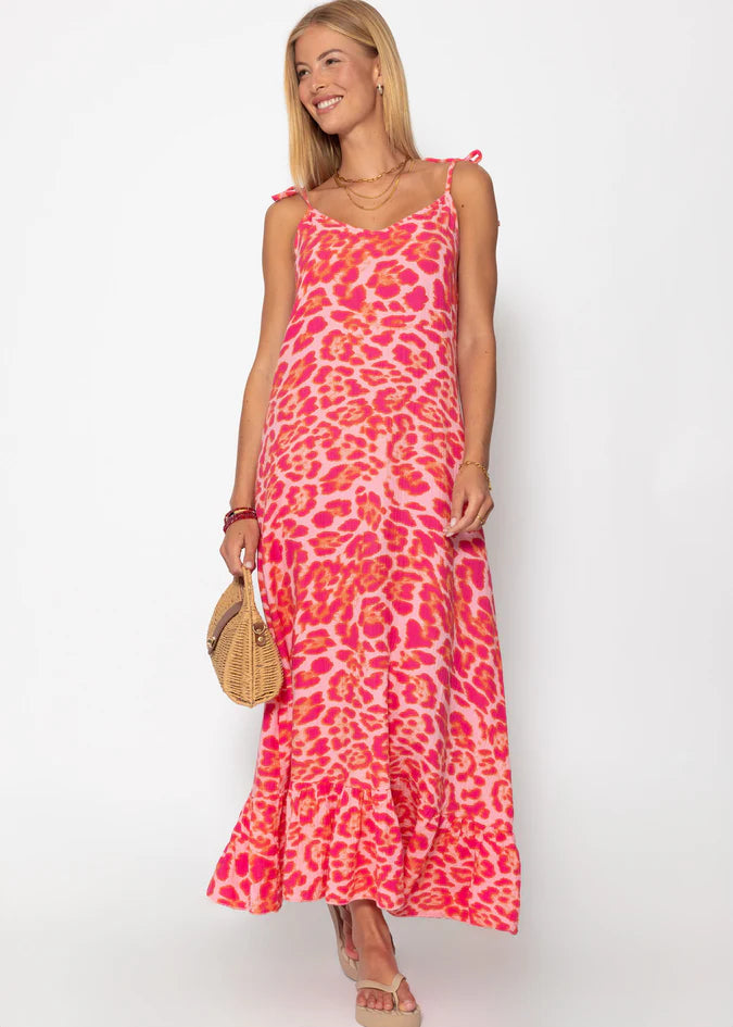Sibylla™ | Leo-Print Sommerkleid