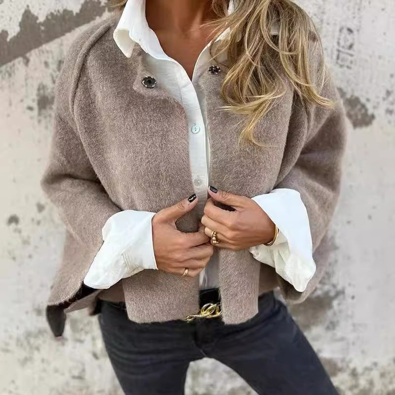 Selmina™ | Elegante Kurzjacke mit ausgestellten Ärmeln