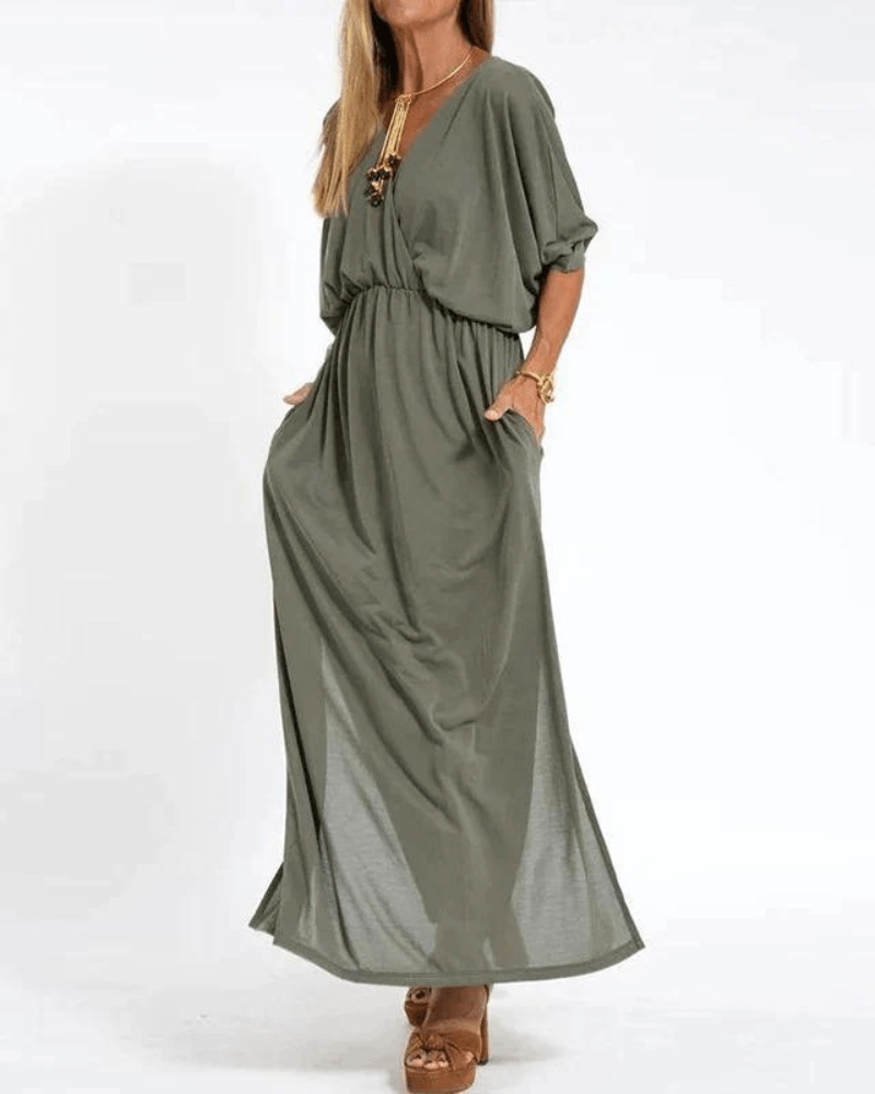 Fenetia ™ | Stilvolles, gemütliches Maxikleid