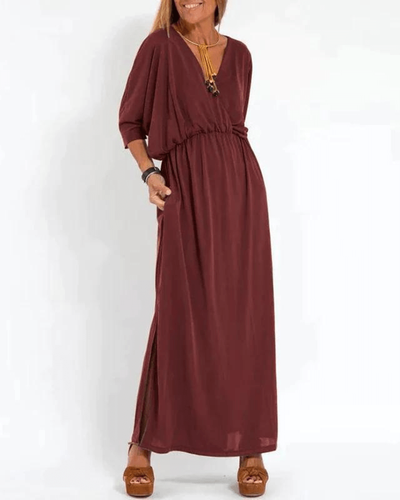Fenetia ™ | Stilvolles, gemütliches Maxikleid