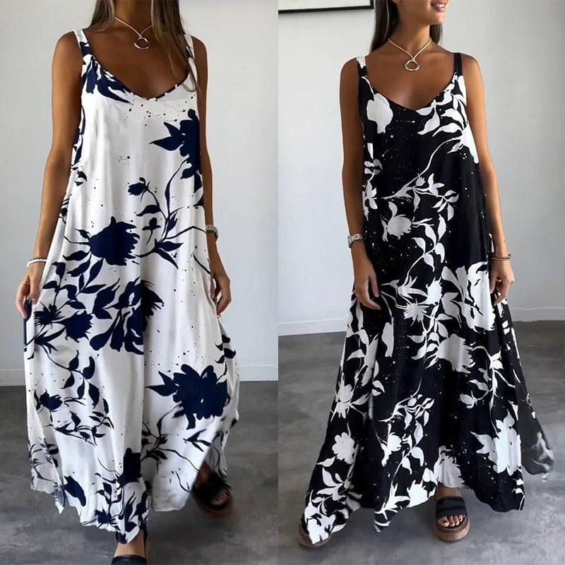 Joline™ | Ärmelloses Blumenkleid