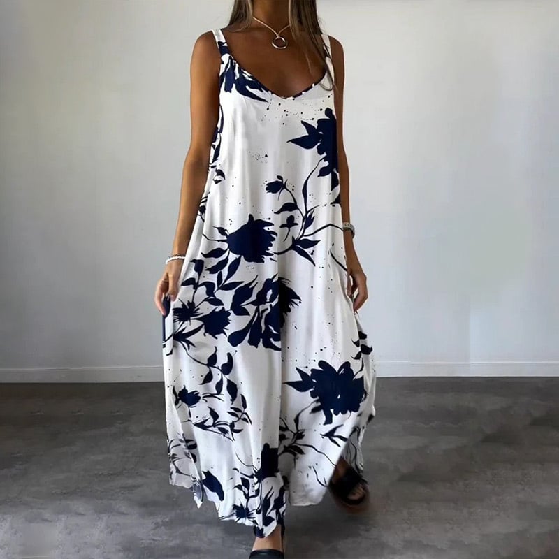 Joline™ | Ärmelloses Blumenkleid