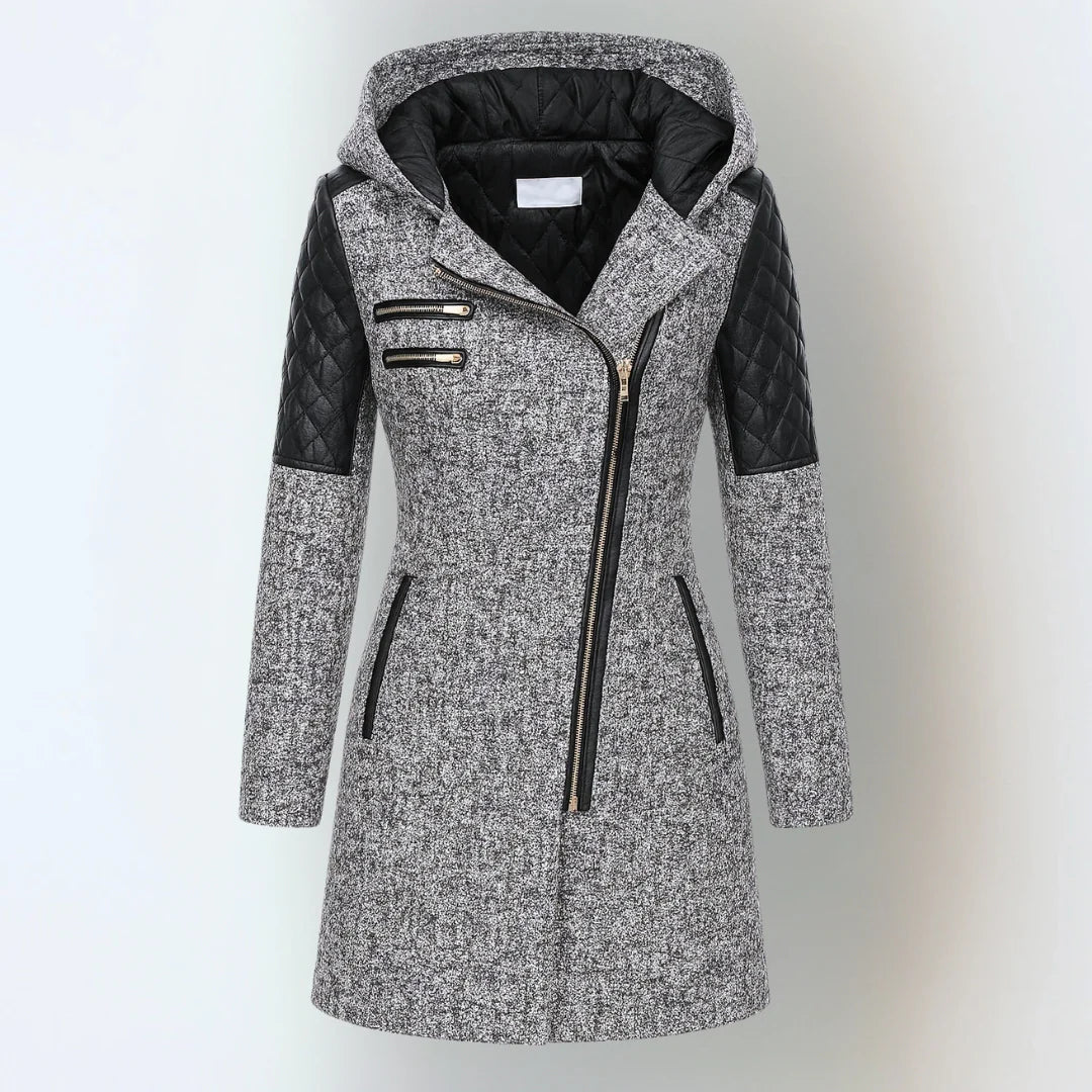 Emma™ | Elegante asymmetrische Winterjacke