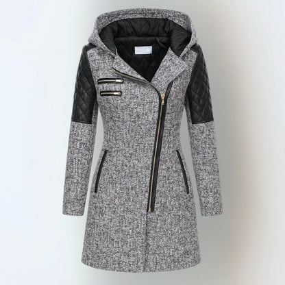 Emma™ | Elegante asymmetrische Winterjacke
