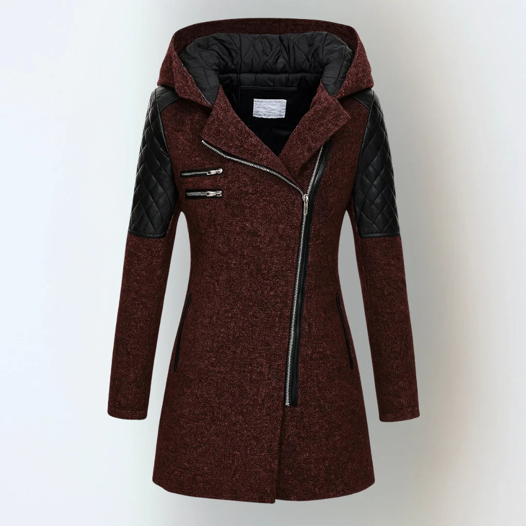 Emma™ | Elegante asymmetrische Winterjacke