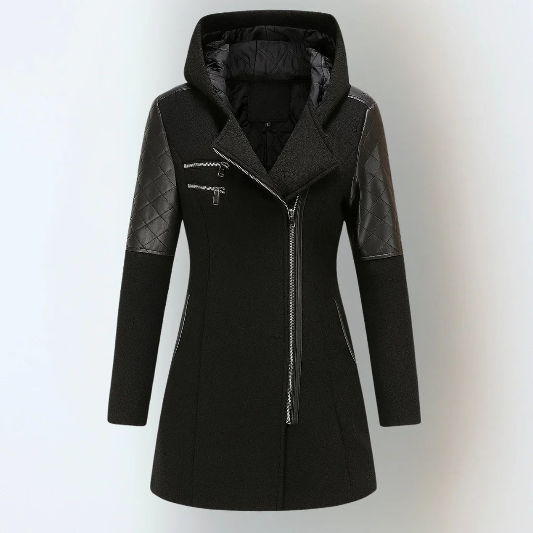 Emma™ | Elegante asymmetrische Winterjacke