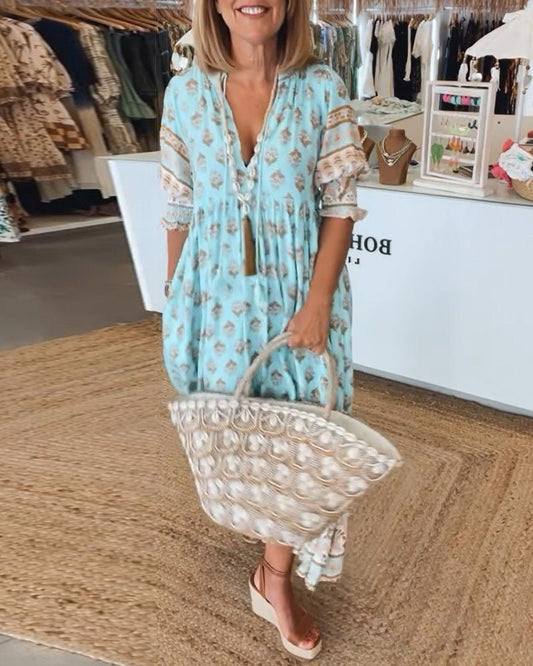 Alma™ | Boho Midikleid