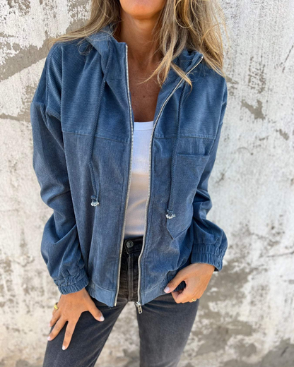 Amelina™ | Lässiger Zip-Hoodie