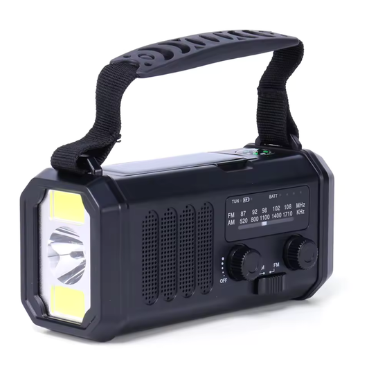 SafeTune™ | 4-in-1 Multifunktional Tragbares Notfallradio