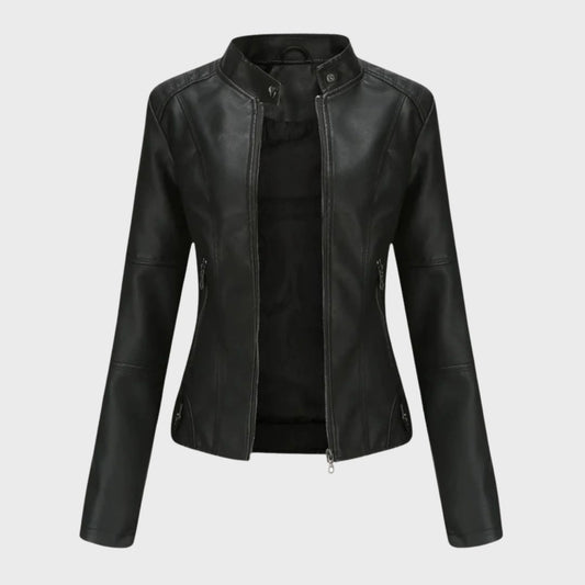 Bella™ | Winter Lederjacke