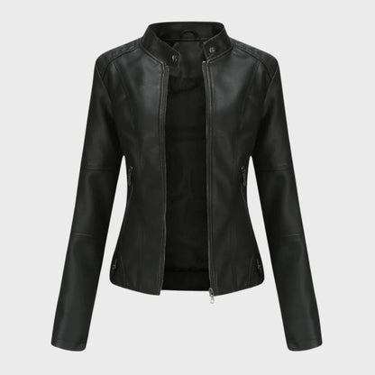 Bella™ | Winter Lederjacke