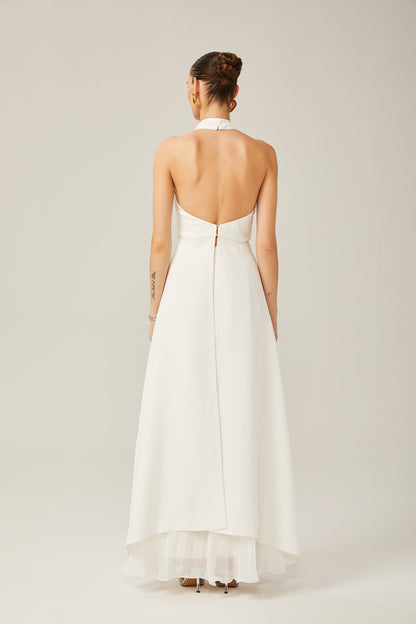 Lovaelle™ | Sommerliches Neckholder-Langkleid