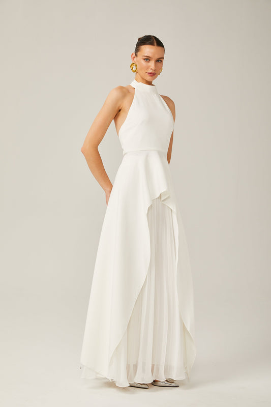 Lovaelle™ | Sommerliches Neckholder-Langkleid