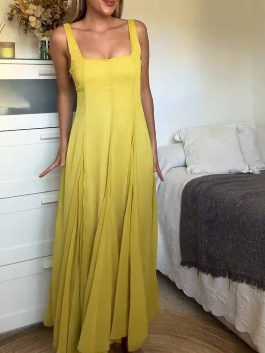 Emilia™ | Schickes Kleid mit quadratischem Ausschnitt