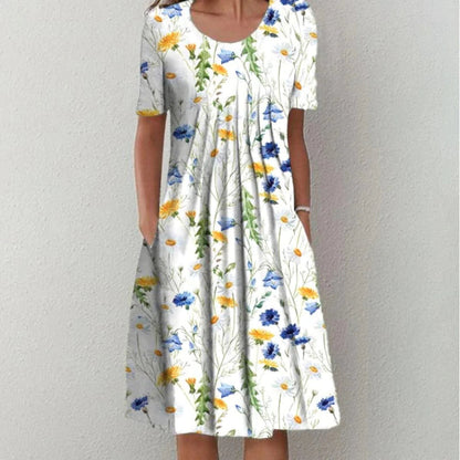 Ilsa™ | Lässiges Blumenkleid