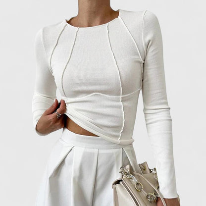 Thalia™ | Bequemer Langarm-Top