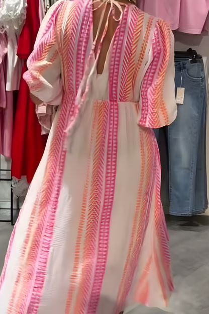 Lunira™ | Leichtes & Luftiges Leinenkleid
