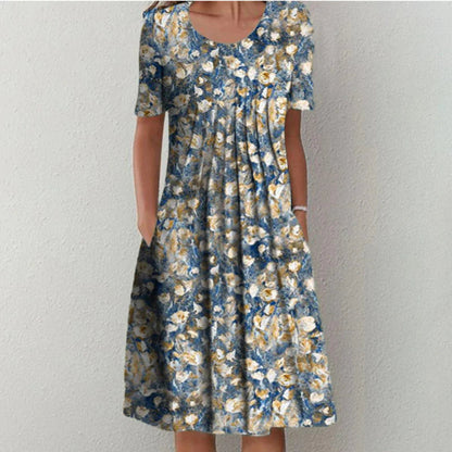 Ilsa™ | Lässiges Blumenkleid
