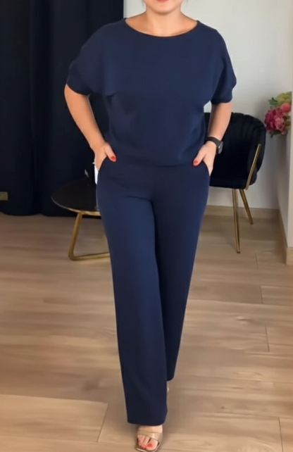 Veralyn™ | Eleganter Langer Mantel | 3-Teiliges Set