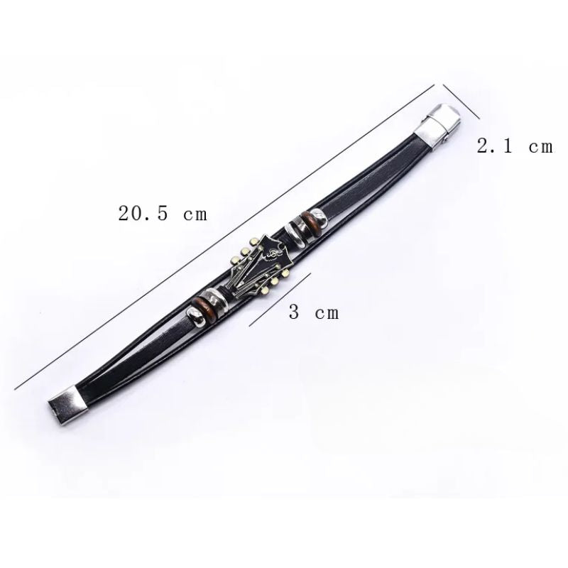 VeraVita™ | Gitarren-Lederarmband