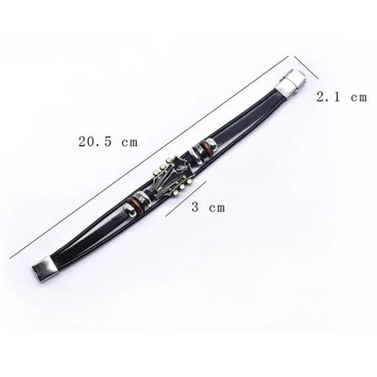 VeraVita™ | Gitarren-Lederarmband