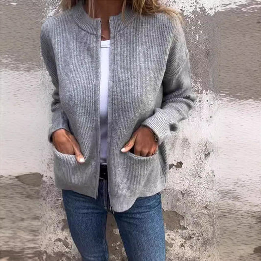 Waltraud™ | Eleganter Herbst-Cardigan