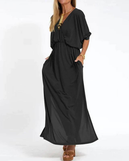 Fenetia ™ | Stilvolles, gemütliches Maxikleid
