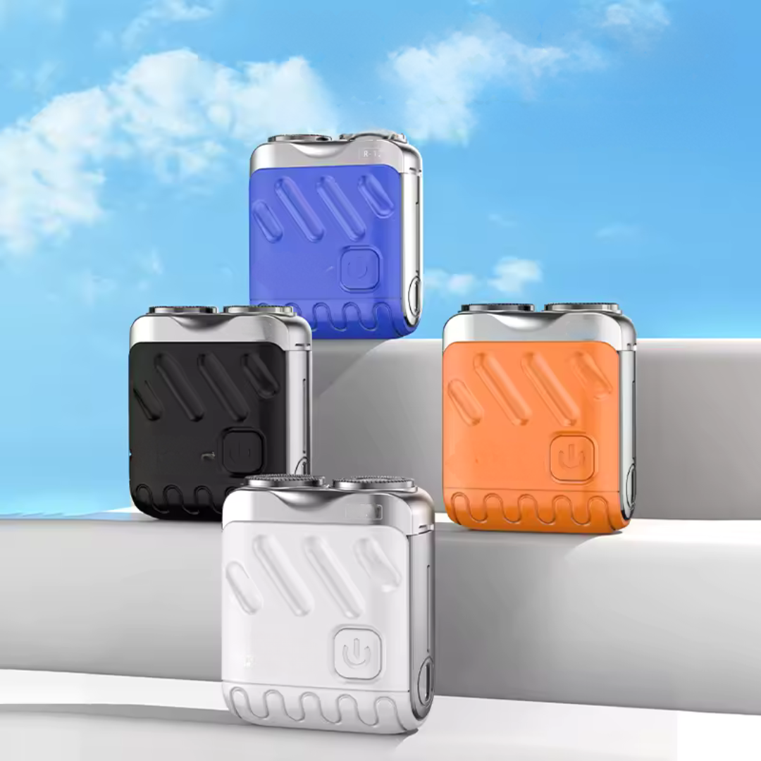 FlexTrim™ – Mini Elektrorasierer mit Doppelkopf