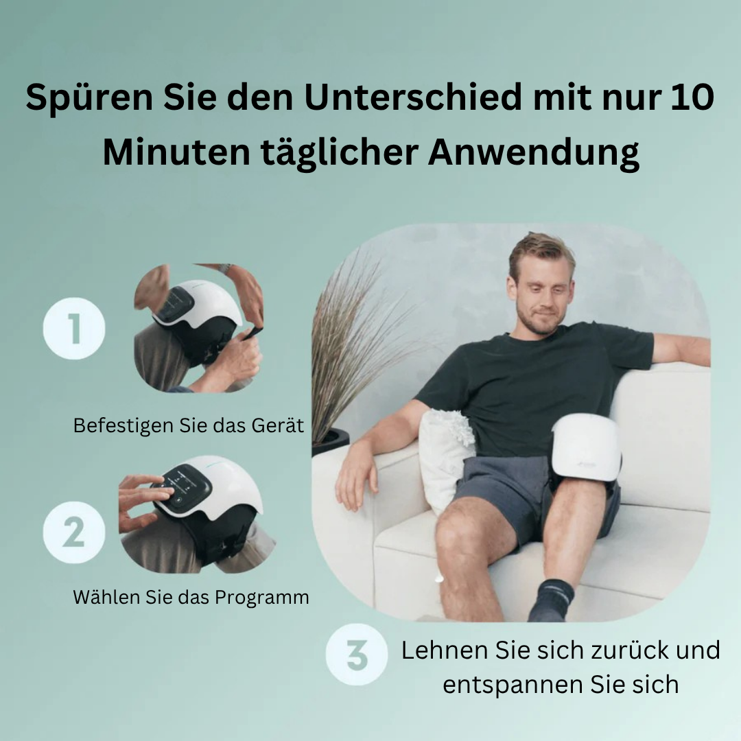 KneeEase™ – Kabelloses Massagegerät