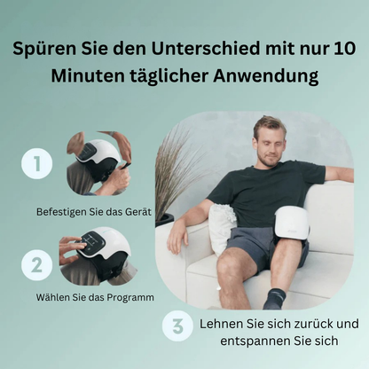 KneeEase™ – Kabelloses Massagegerät