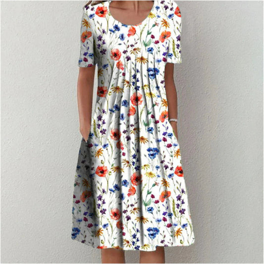 Ilsa™ | Lässiges Blumenkleid
