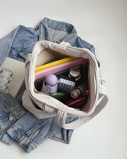 Elvara™ | Lässige Cordtasche