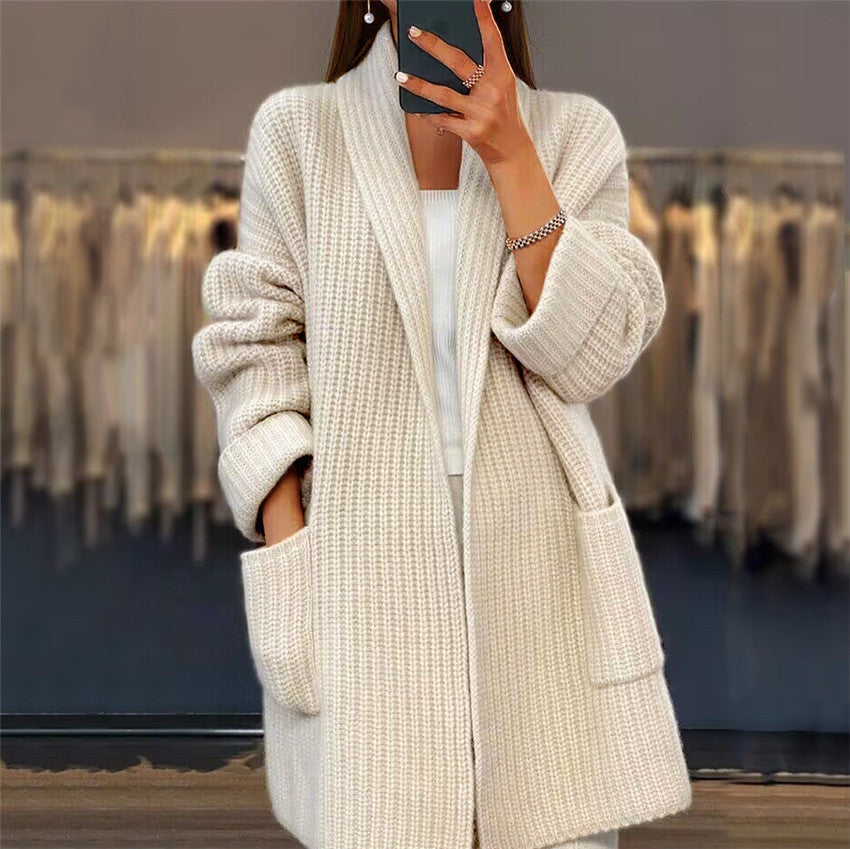 Amira™ | Komfortabler Strickpullover mit Taschen