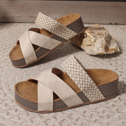 Klara™ | Lässige Keilsandalen