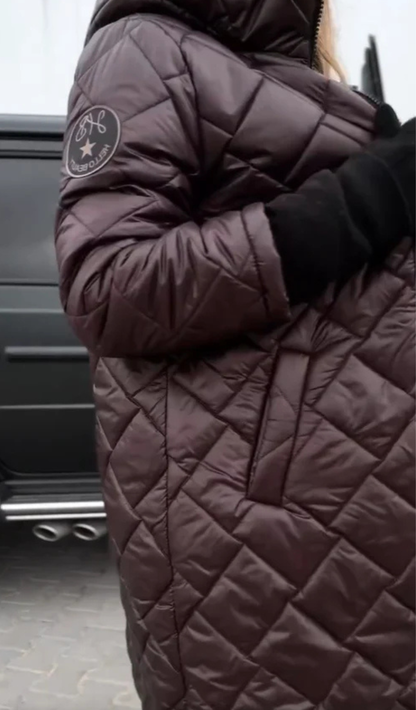 Isabell™ | Gesteppter Puffer-Mantel mit Kapuze