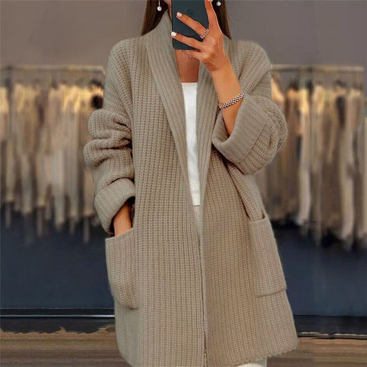 Amira™ | Komfortabler Strickpullover mit Taschen