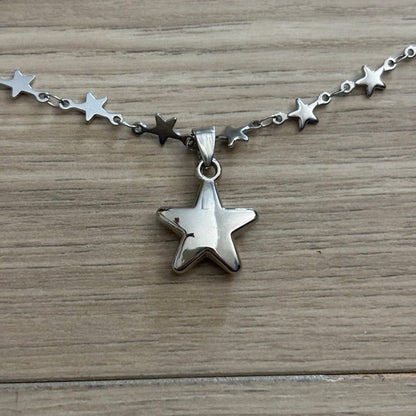 Stern Halskette Anhänger