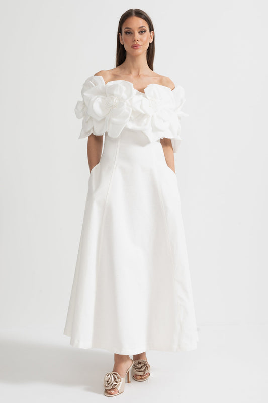 Felina™ | Off-Shoulder Midikleid