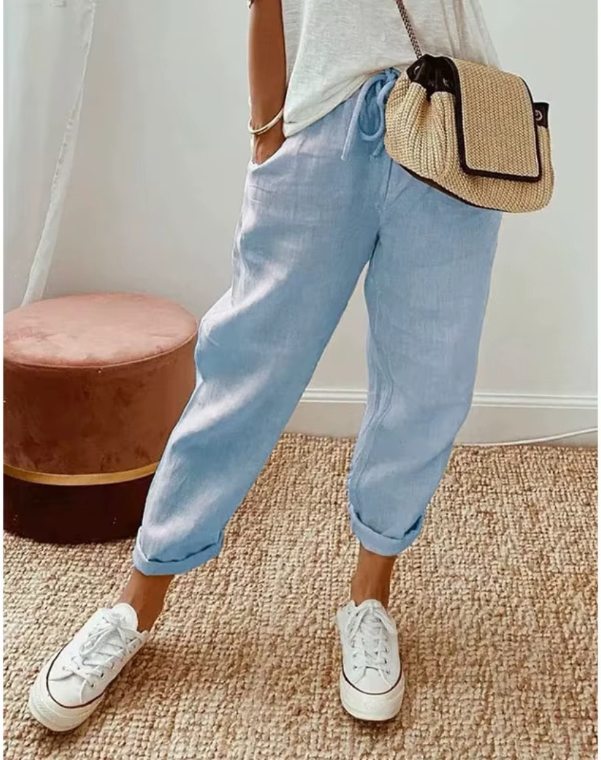 Frieda™ | Leinenhose