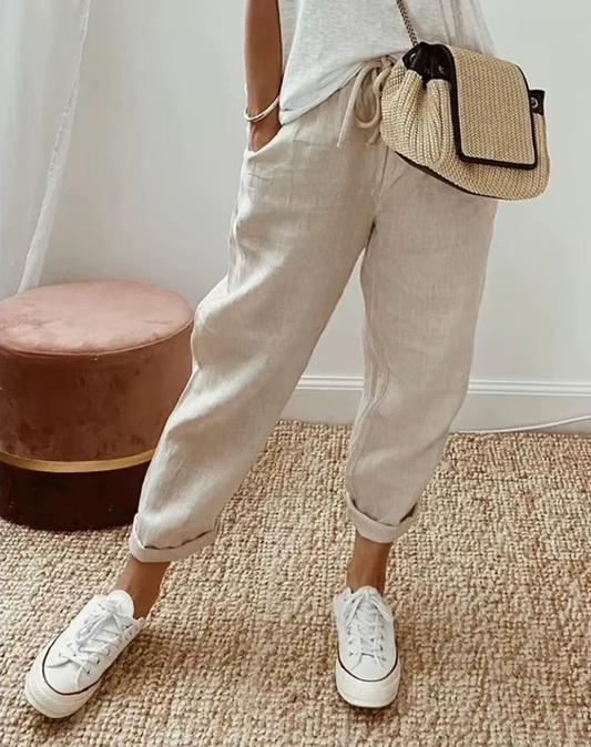 Frieda™ | Leinenhose