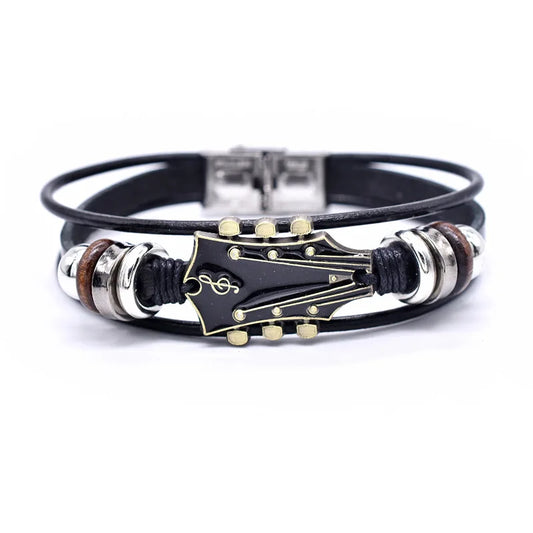 VeraVita™ | Gitarren-Lederarmband