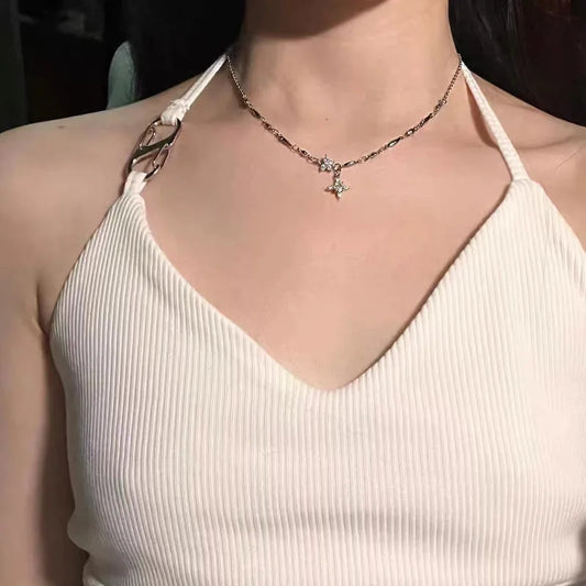 Diamant Kreuzkette