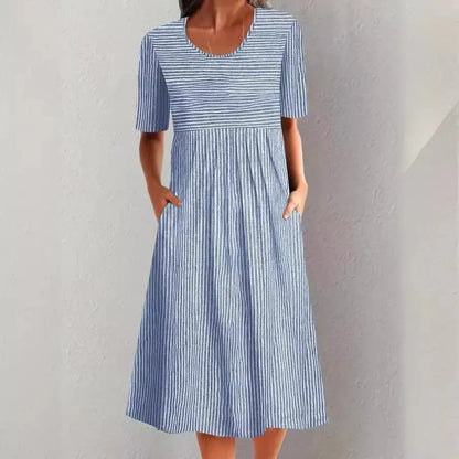 Senta™ | Gestreiftes Sommerkleid