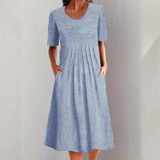 Senta™ | Gestreiftes Sommerkleid