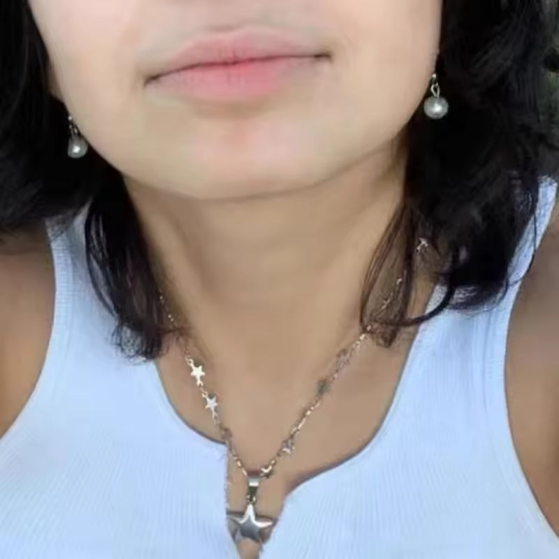 Stern Halskette Anhänger