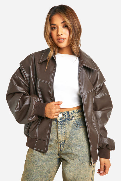 Aurelia™ | Lässige Schicke Lederjacke