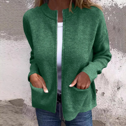 Waltraud™ | Eleganter Herbst-Cardigan