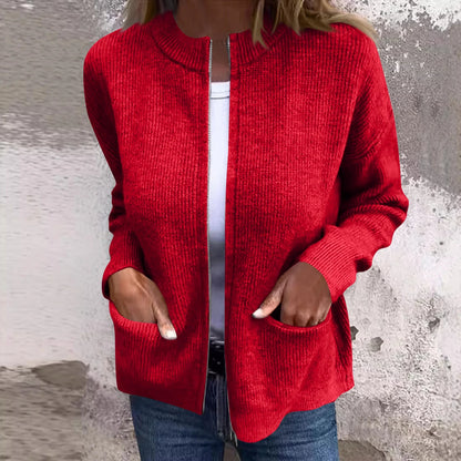 Waltraud™ | Eleganter Herbst-Cardigan